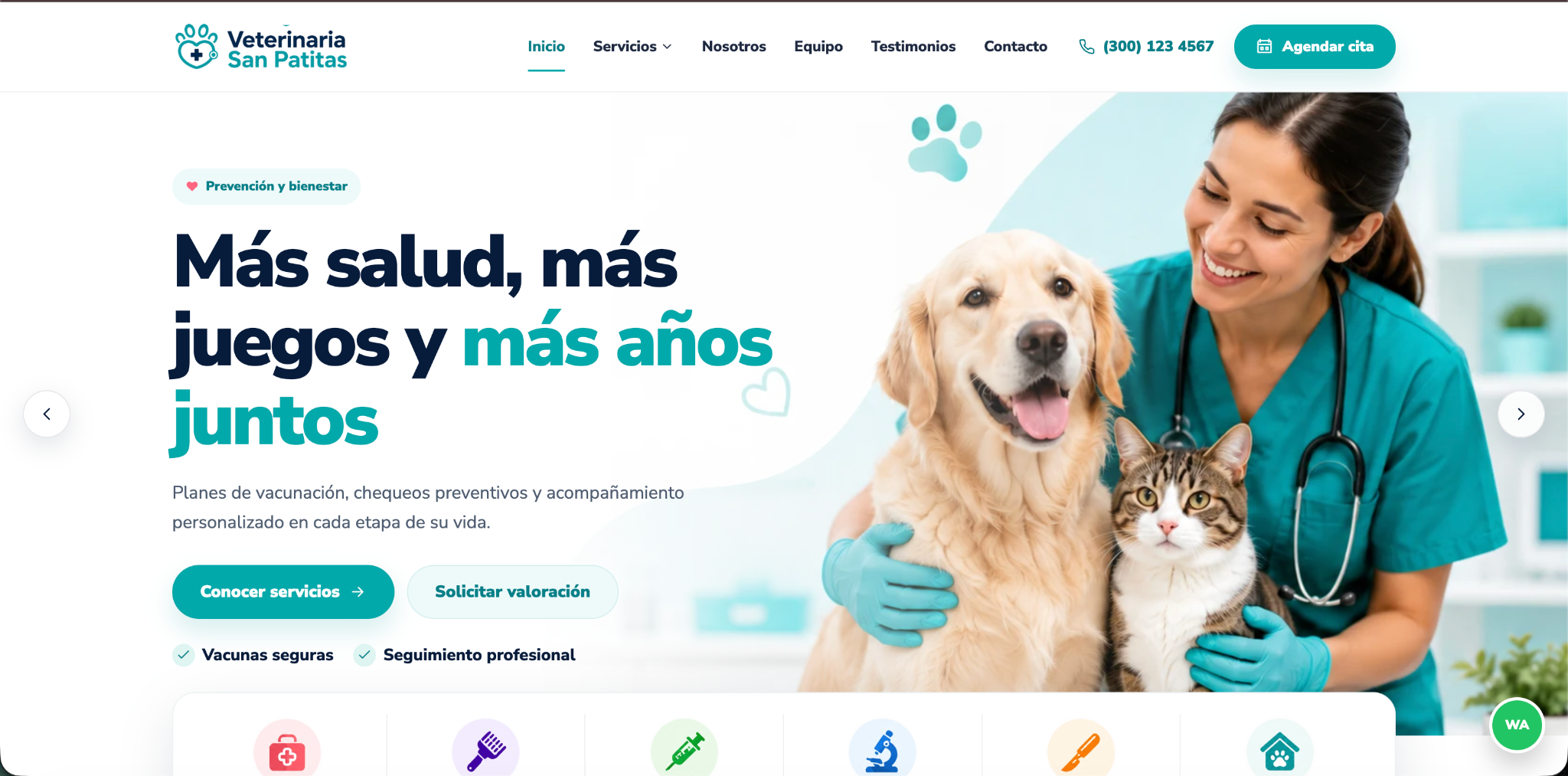 Veterinaria San Patitas
